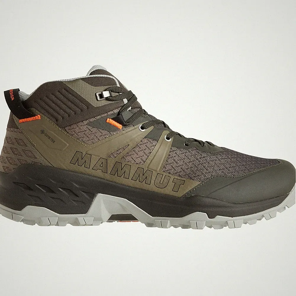 Mammut Sertig II Mid Gore-Tex® Hiking Boots Waterproof | 10M Men | Dark Tin $220